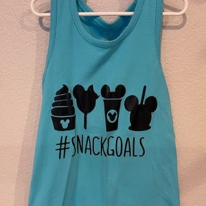 Kids Disney Snack Goals Tank - Kids L 10/12